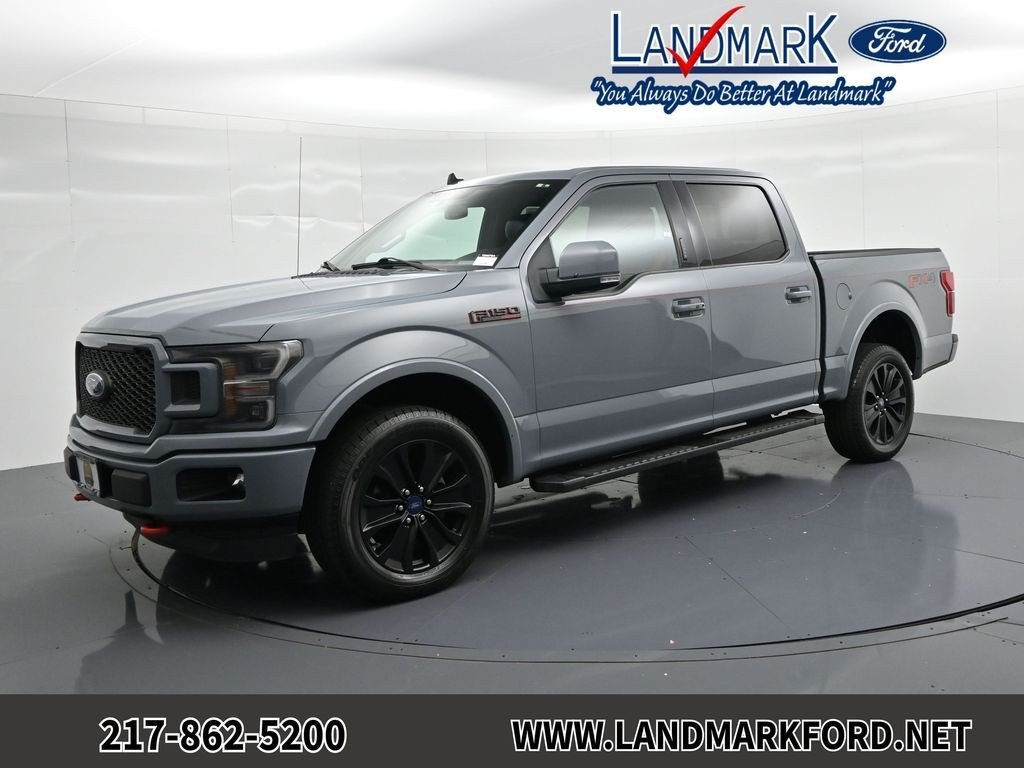 Used 2019 Gray Metallic Ford Lariat image 1