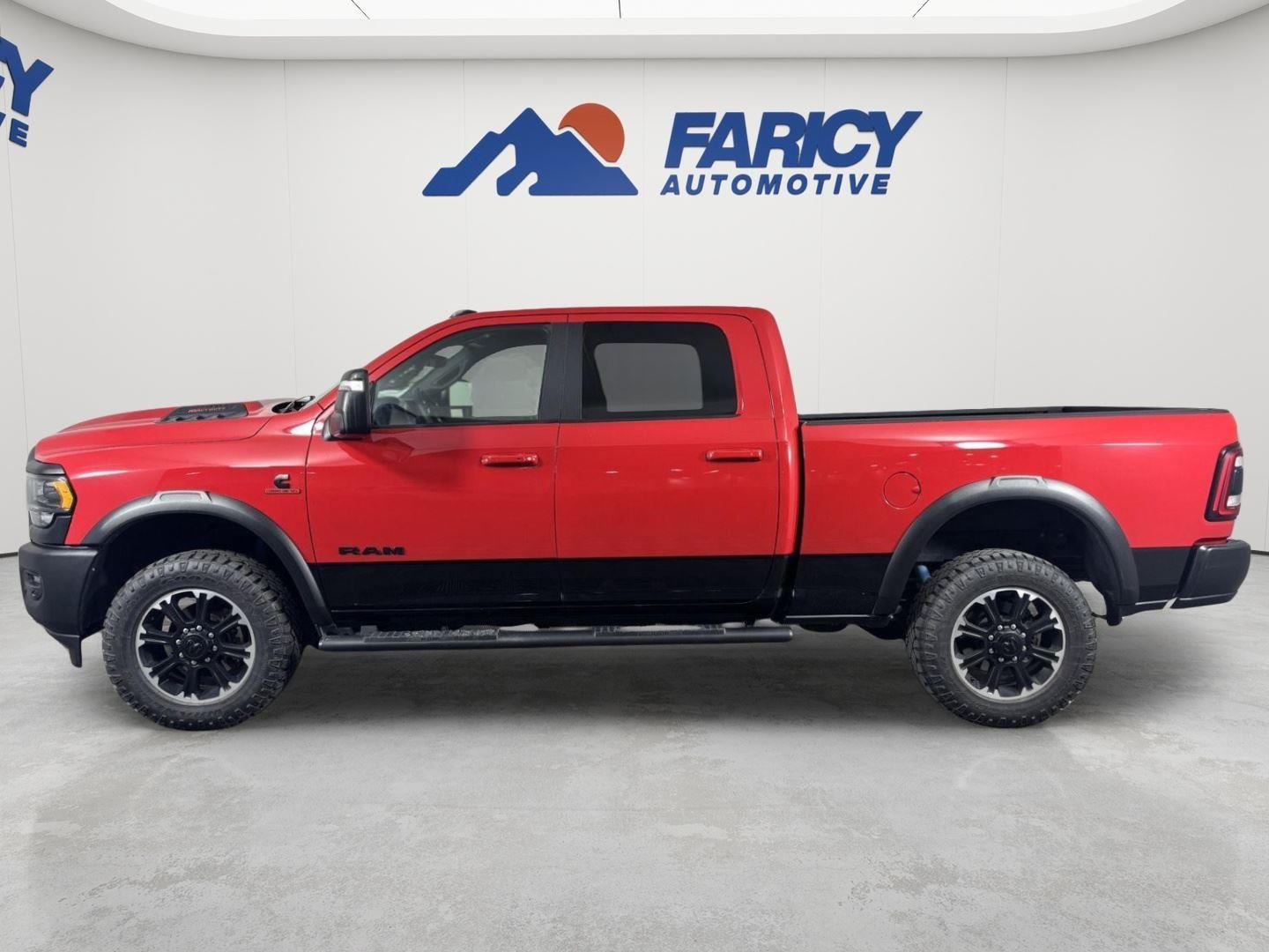 Used 2024 Flame Red Clearcoat Ram Rebel image 2