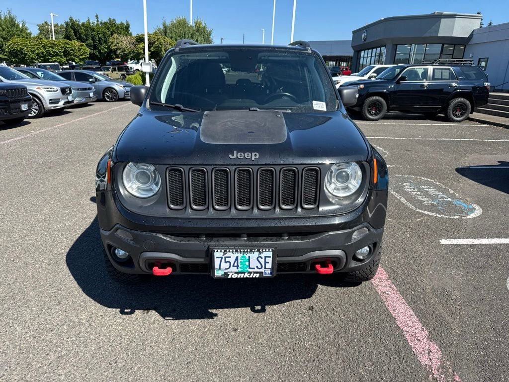 Used 2018 Black Jeep Trailhawk image 2