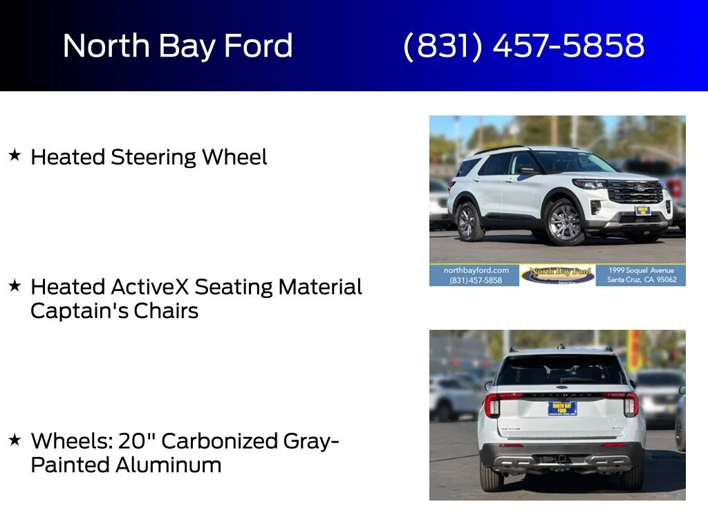 New 2026 Space White Metallic Ford Active image 8