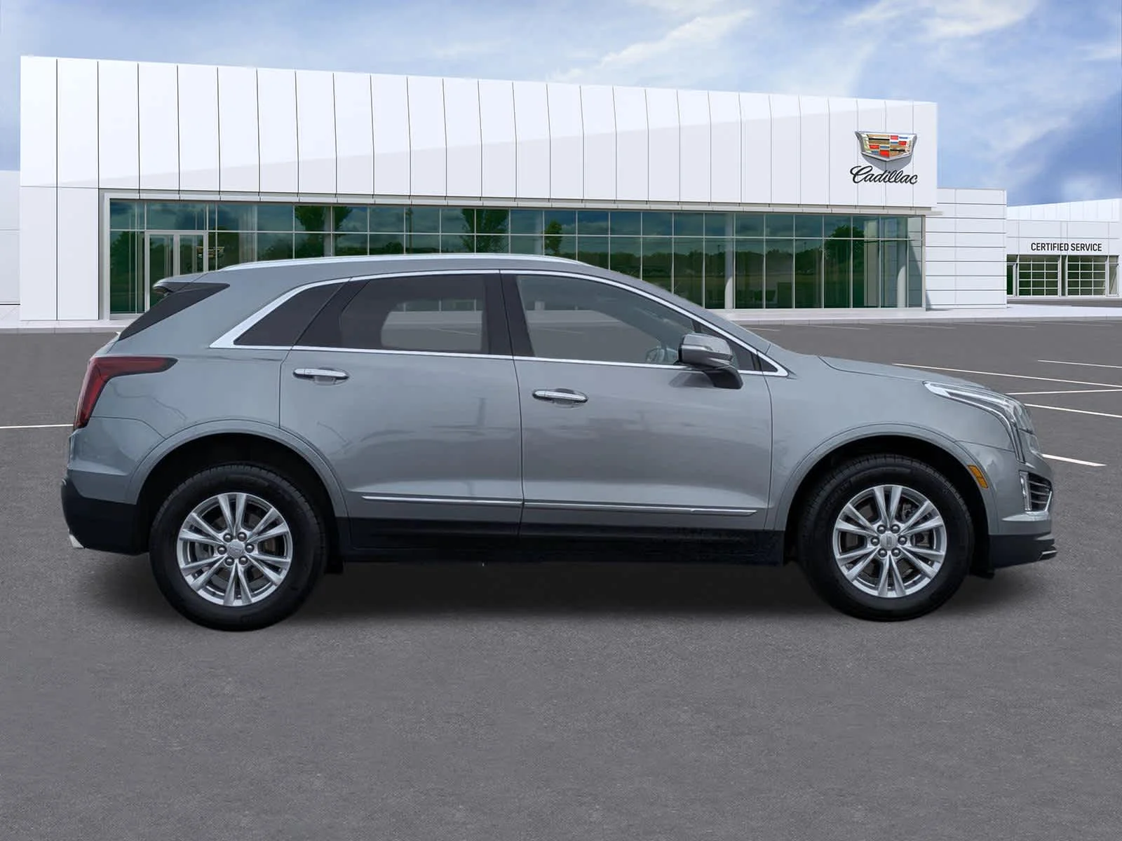 Used 2023 Argent Silver Metallic Cadillac Luxury image 4