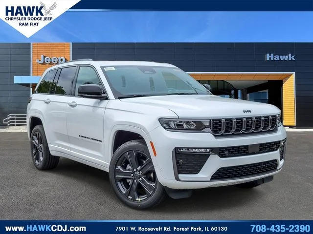 New 2027 Bright White Clear-Coat Paint Jeep Limited Reserve image 1