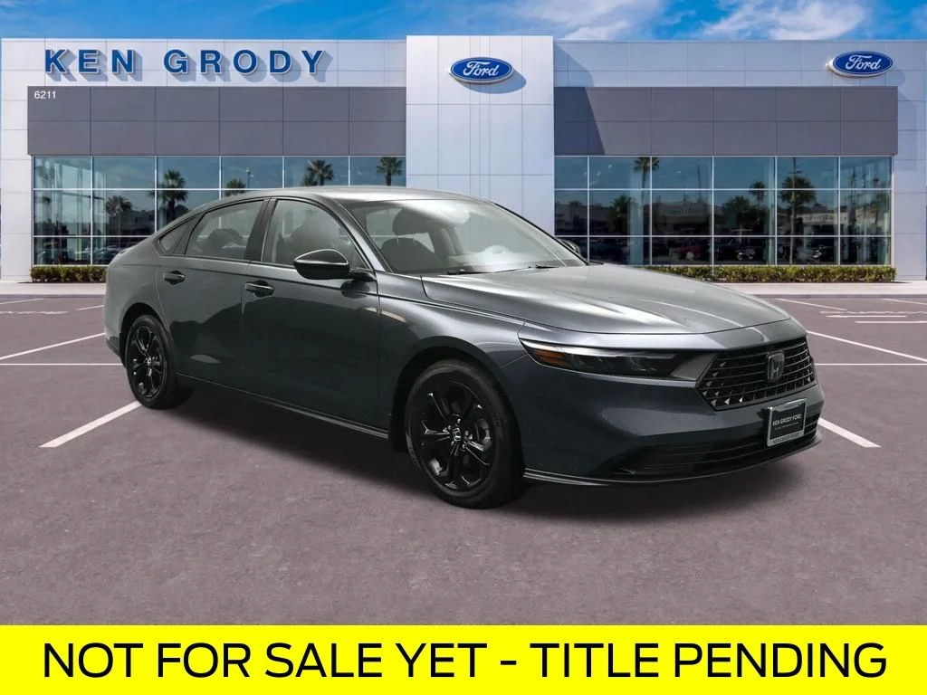 2025 Honda Accord 1.5T SE CVT's photo