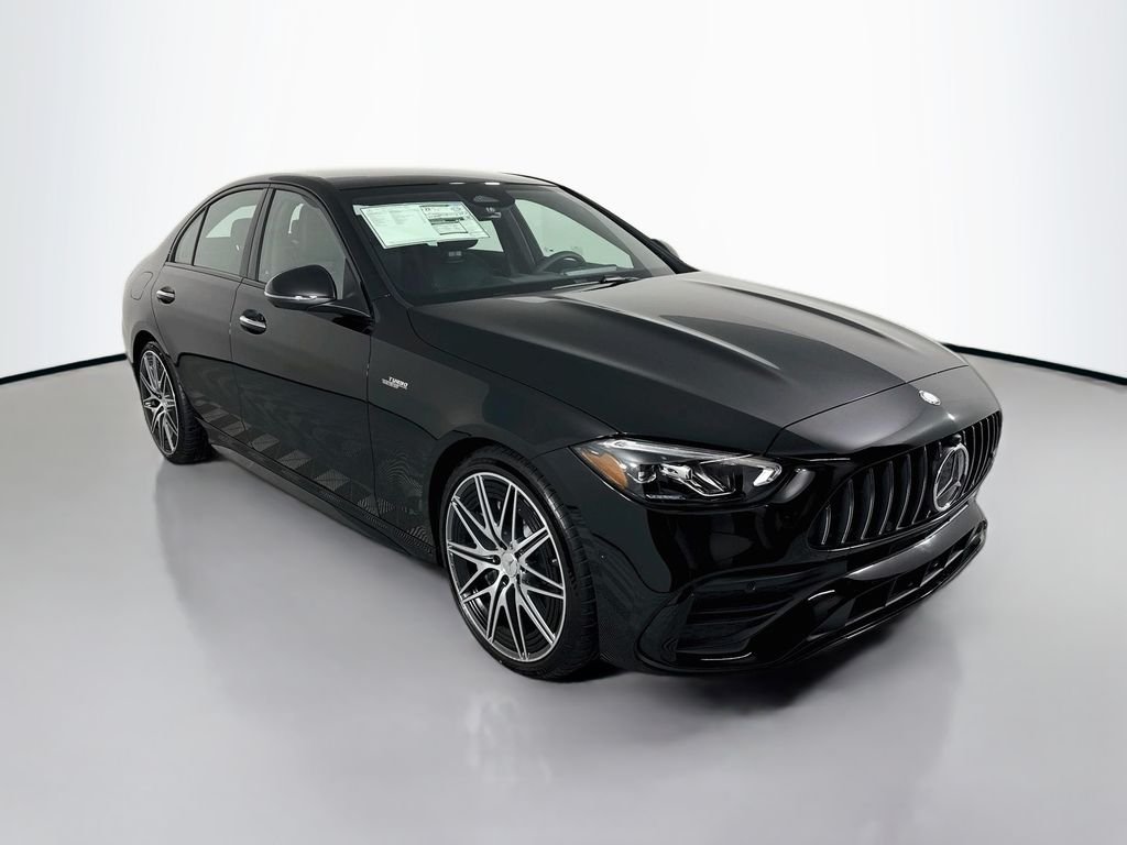 New 2026 Black Mercedes-Benz AMG® C 43 4MATIC® Sedan image 7