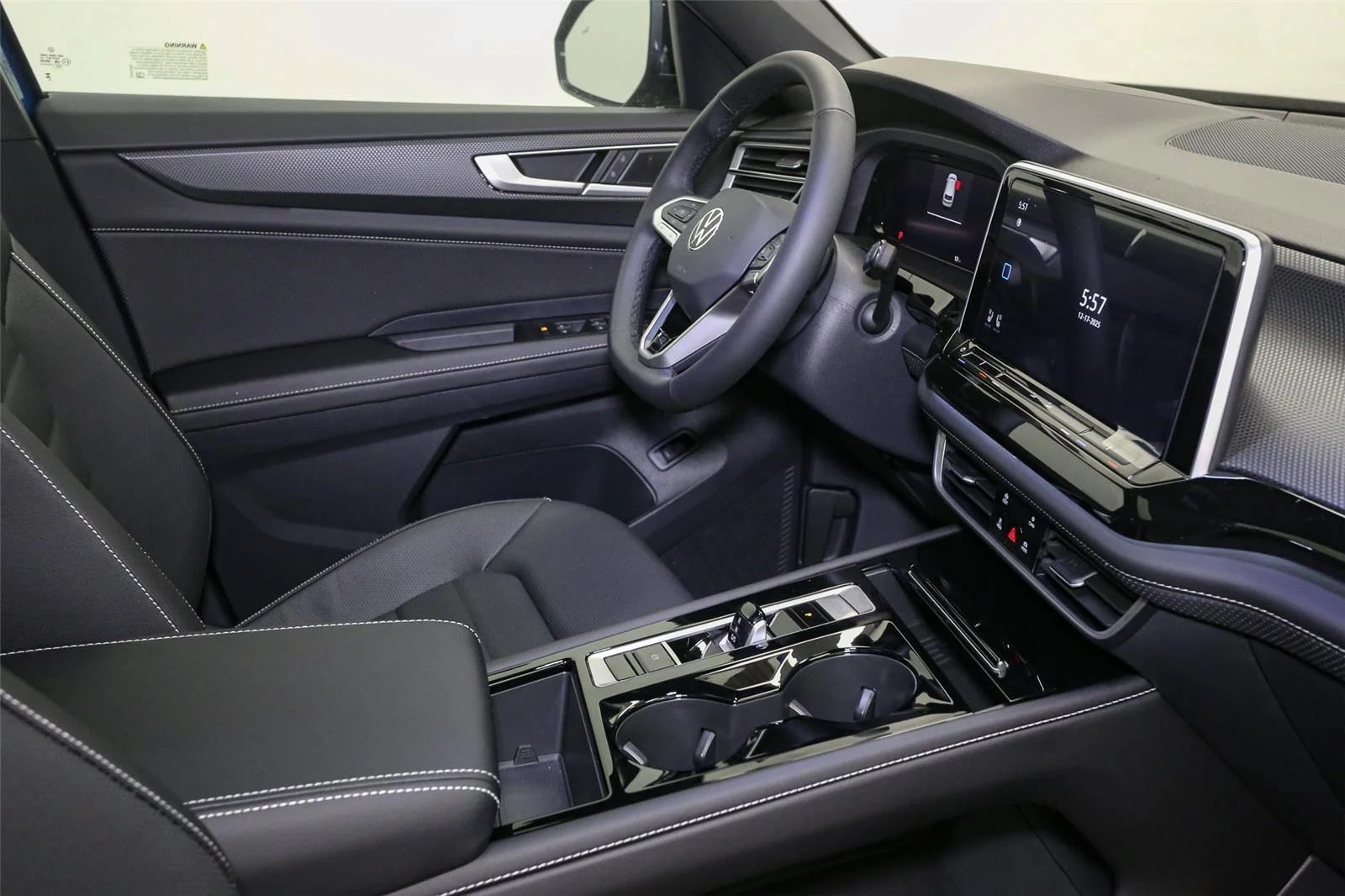 New 2026 Deep Black Pearl Volkswagen 2.0T SEL R-Line Black image 16