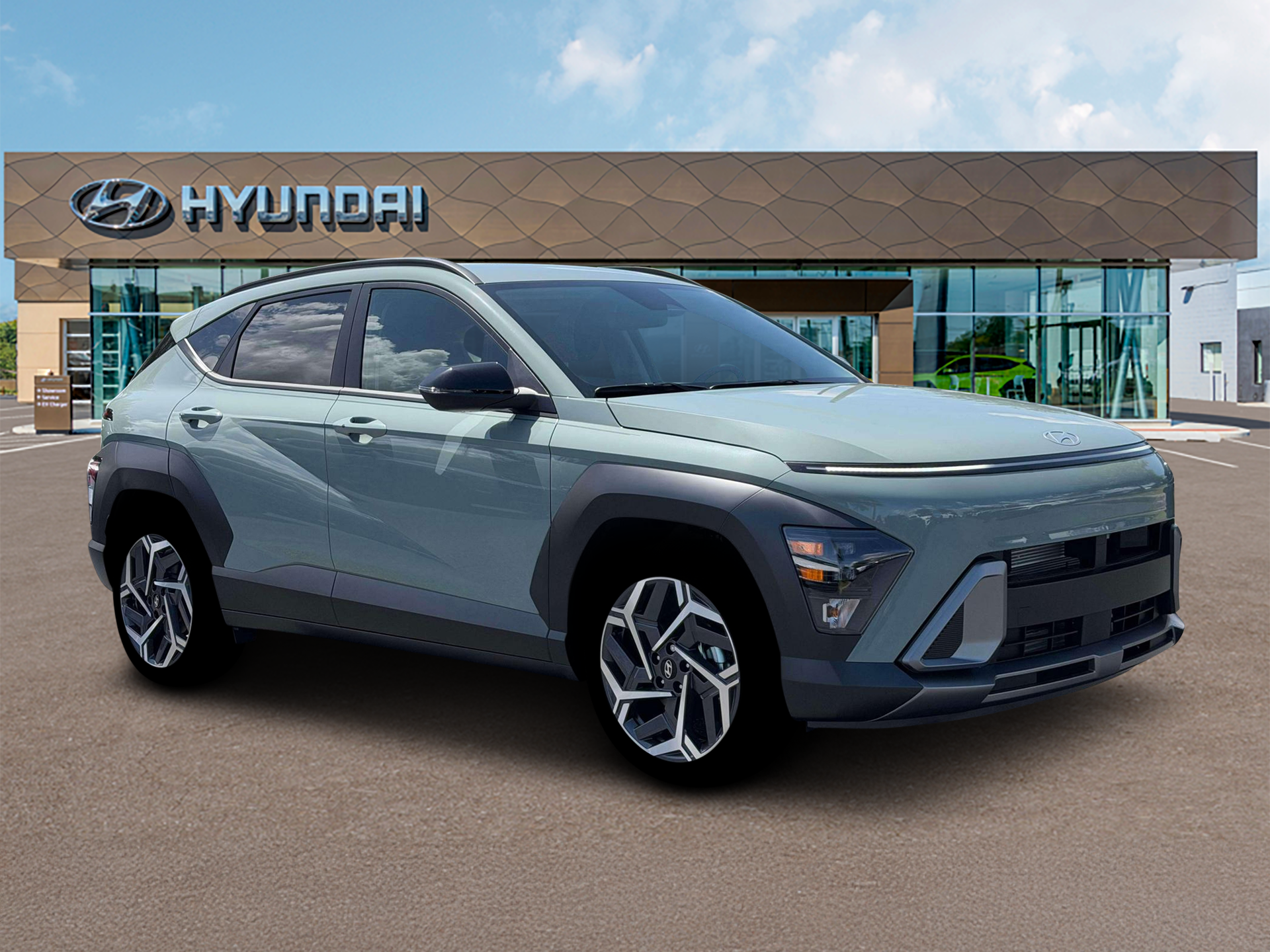 New 2026 Green Hyundai SEL Premium AWD image 10