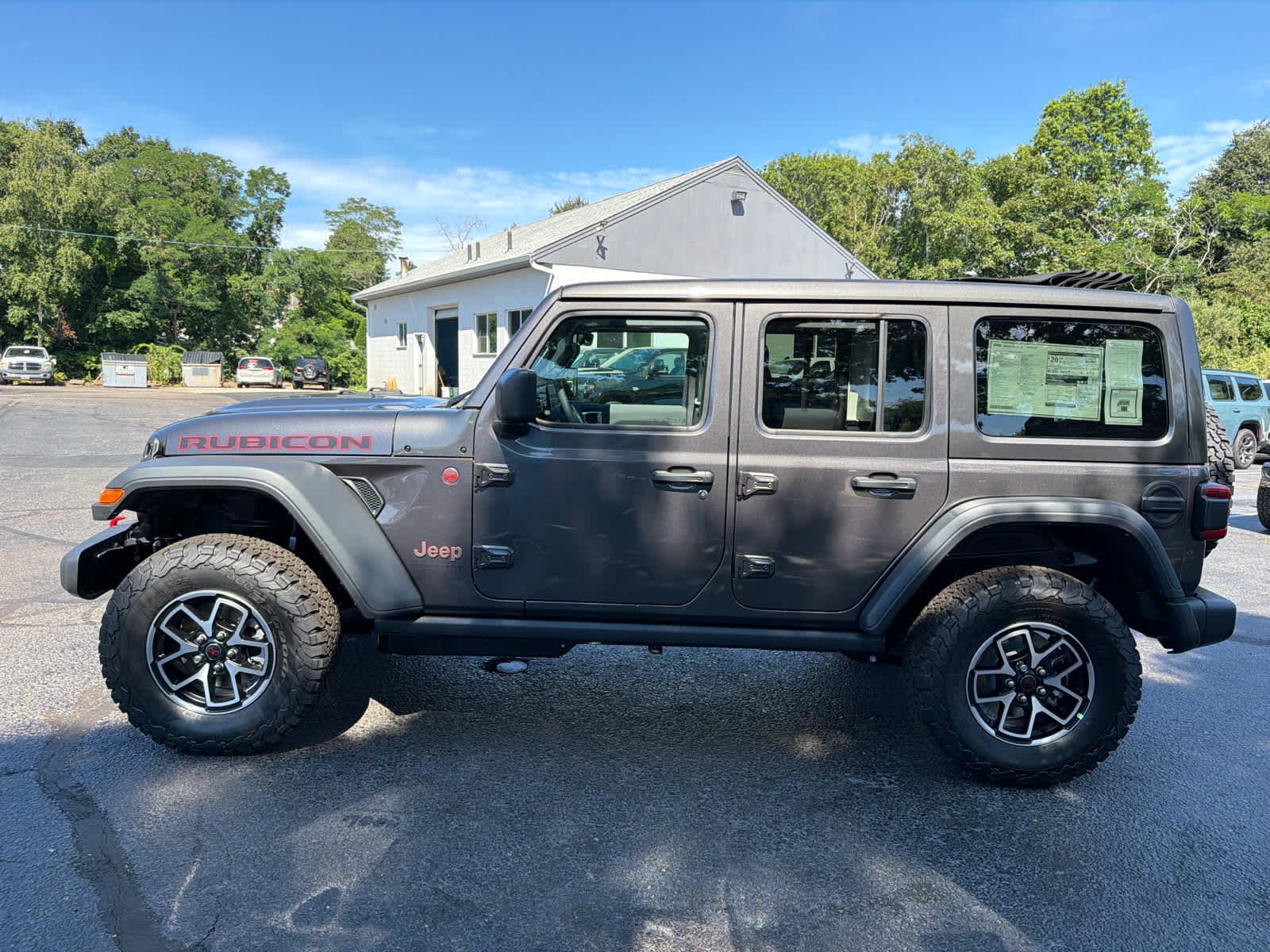 New 2026 Granite Crystal Metallic Clearcoat Jeep Rubicon image 5