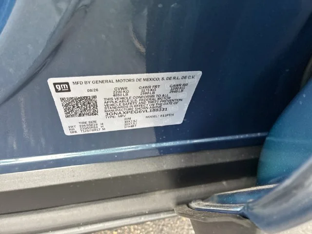 New 2027 Lakeshore Blue Metallic Chevrolet LT image 30