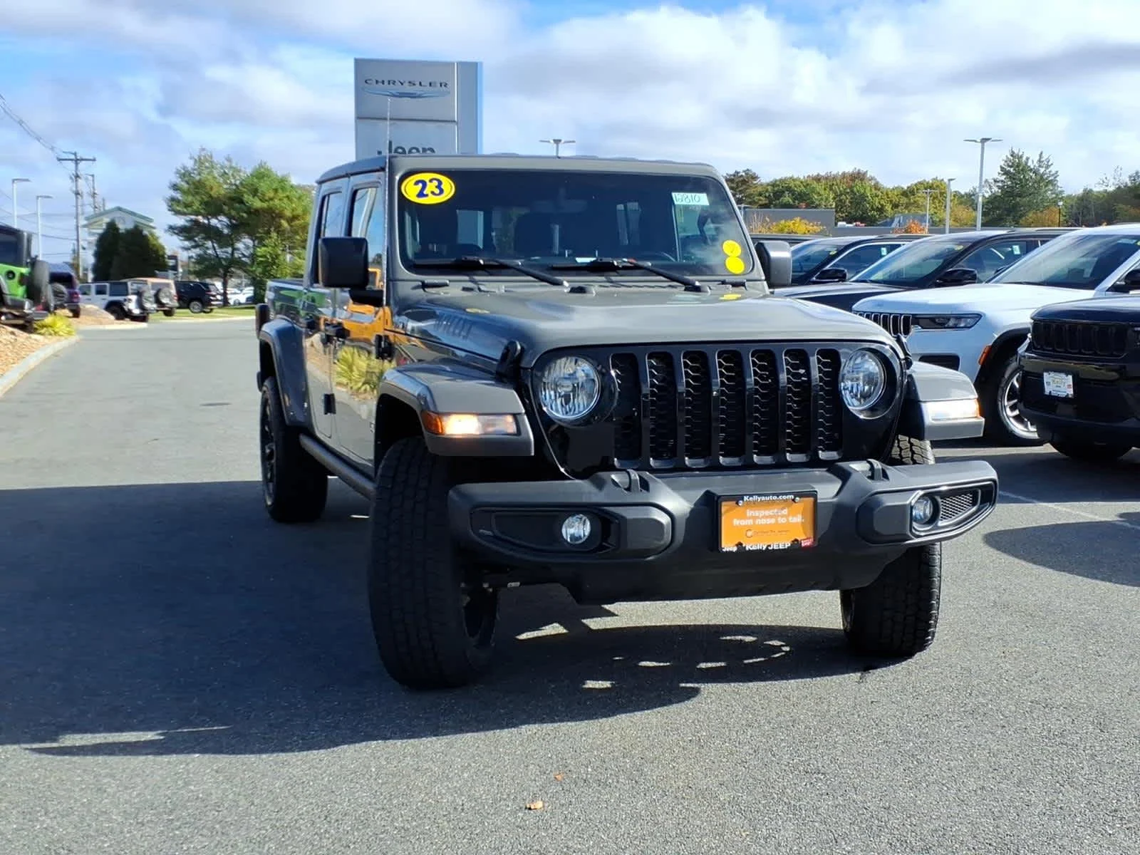 Certified Used 2023 Sting-Gray Clearcoat Jeep Willys image 4