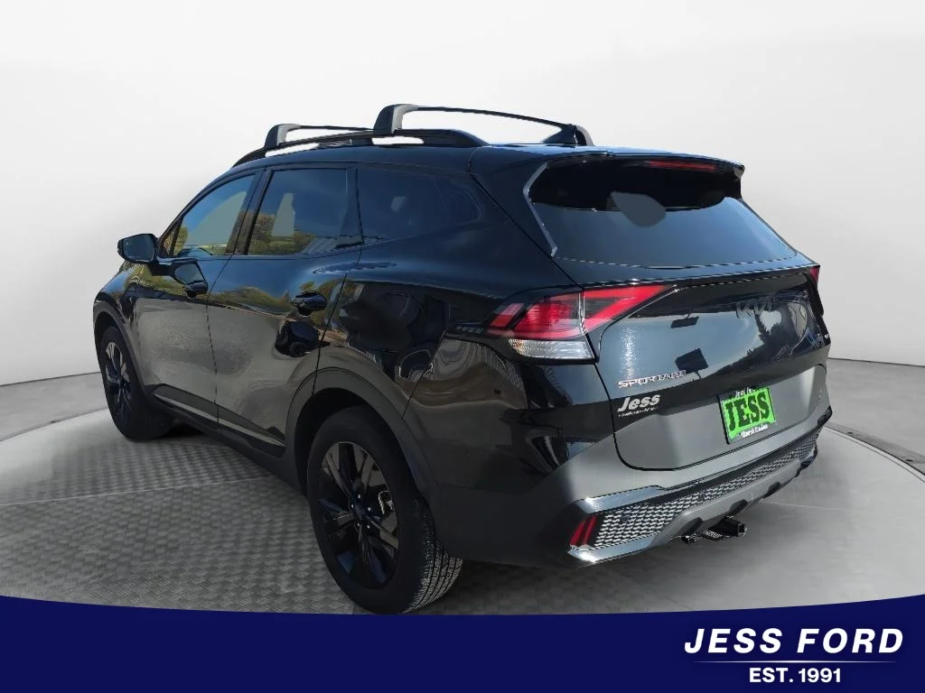 Used 2025 Ebony Black Kia X-Line image 3