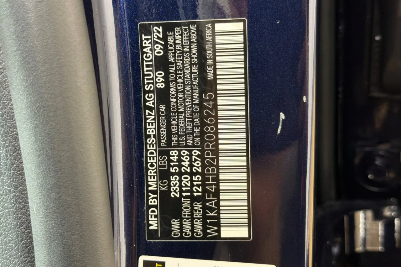 Used 2023 Lunar Blue Metallic Mercedes-Benz C 300 image 26