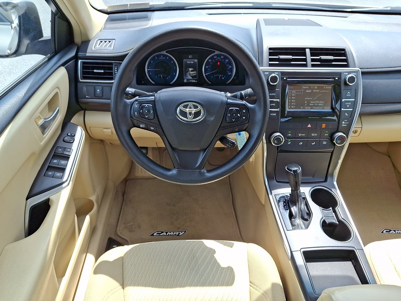 Used 2015 Creme Brulee Mica Toyota LE image 12