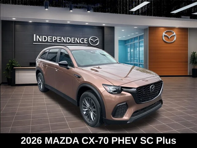 2026 Mazda CX-70 PHEV 2026 Mazda CX-70 PHEV SC Plus 4D Sport Utility