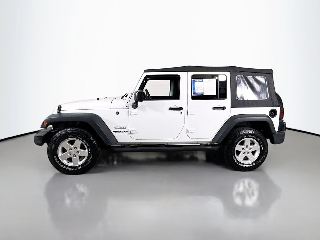 Used 2017 Bright White Clearcoat Jeep Sport image 9
