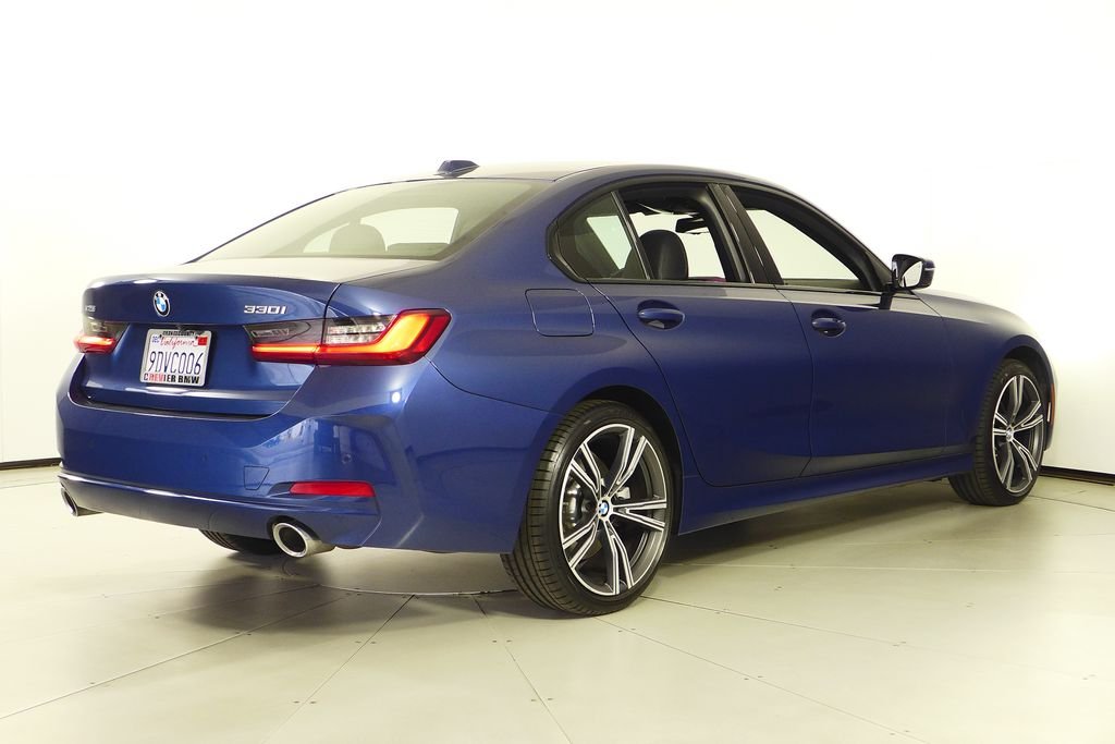 Certified Used 2023 Blue Metallic BMW 330i xDrive image 7