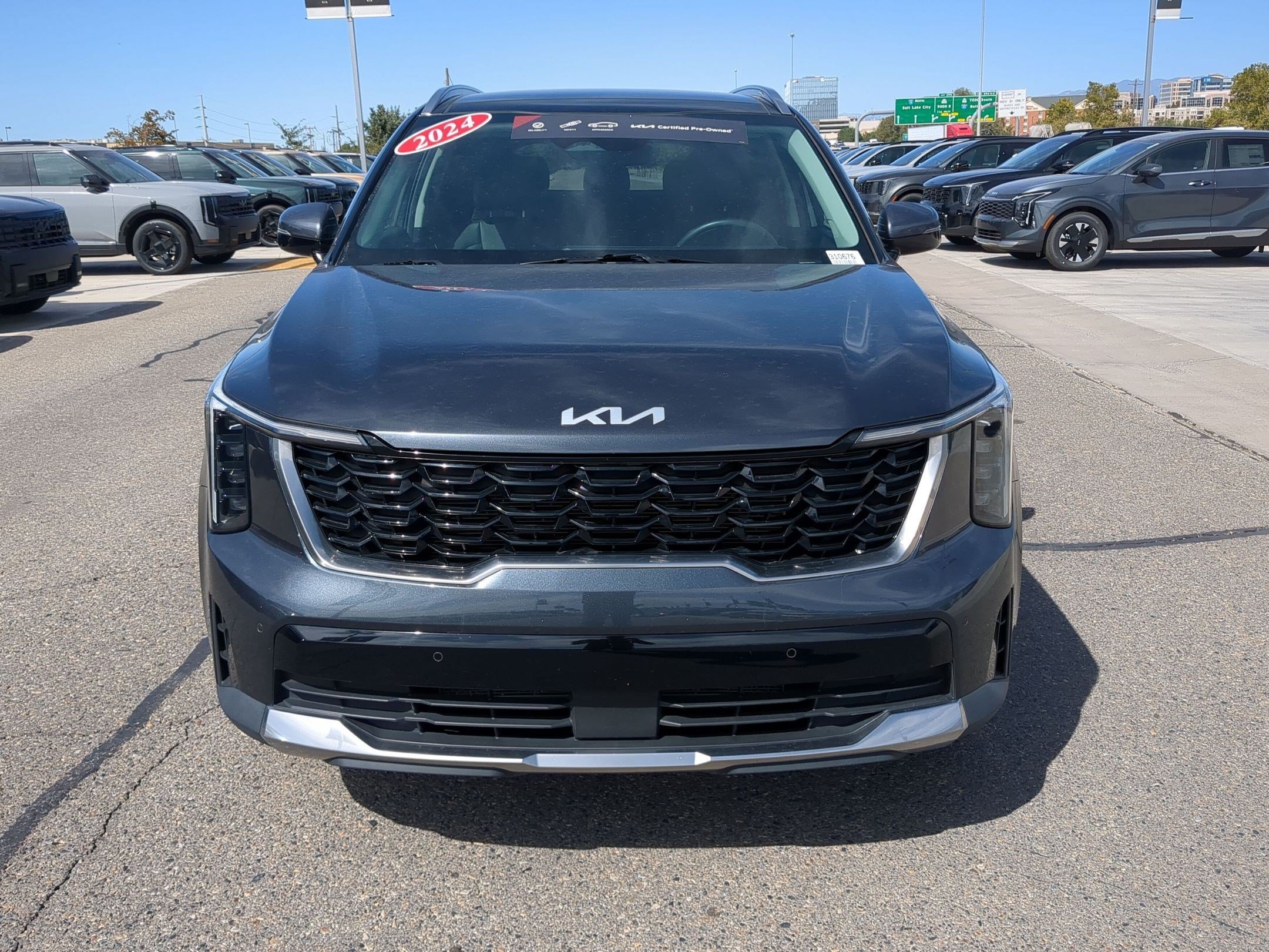 Used 2024 Gravity Grey Kia S image 8