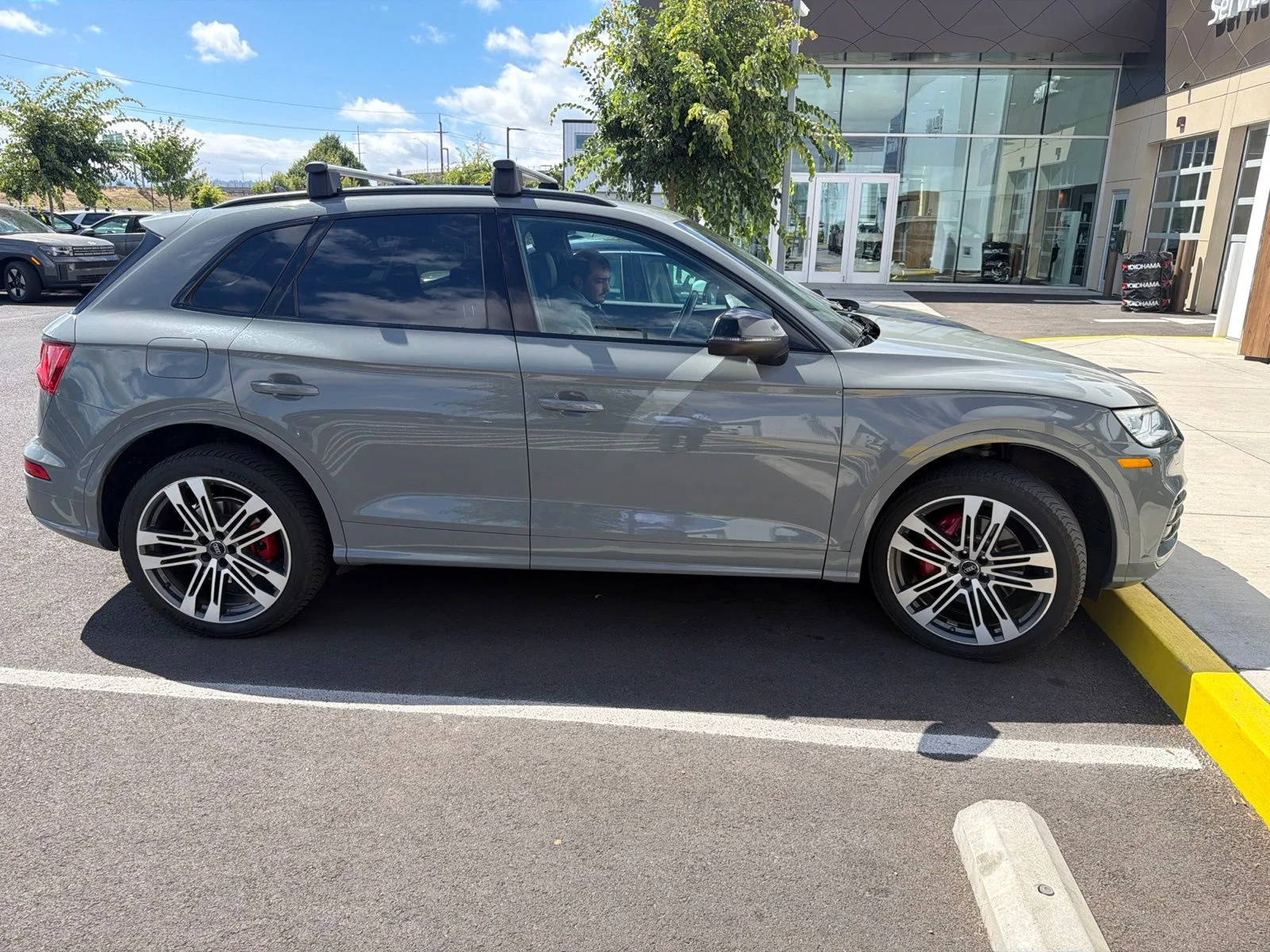 Used 2019 Gray Audi 3.0T Premium Plus image 3