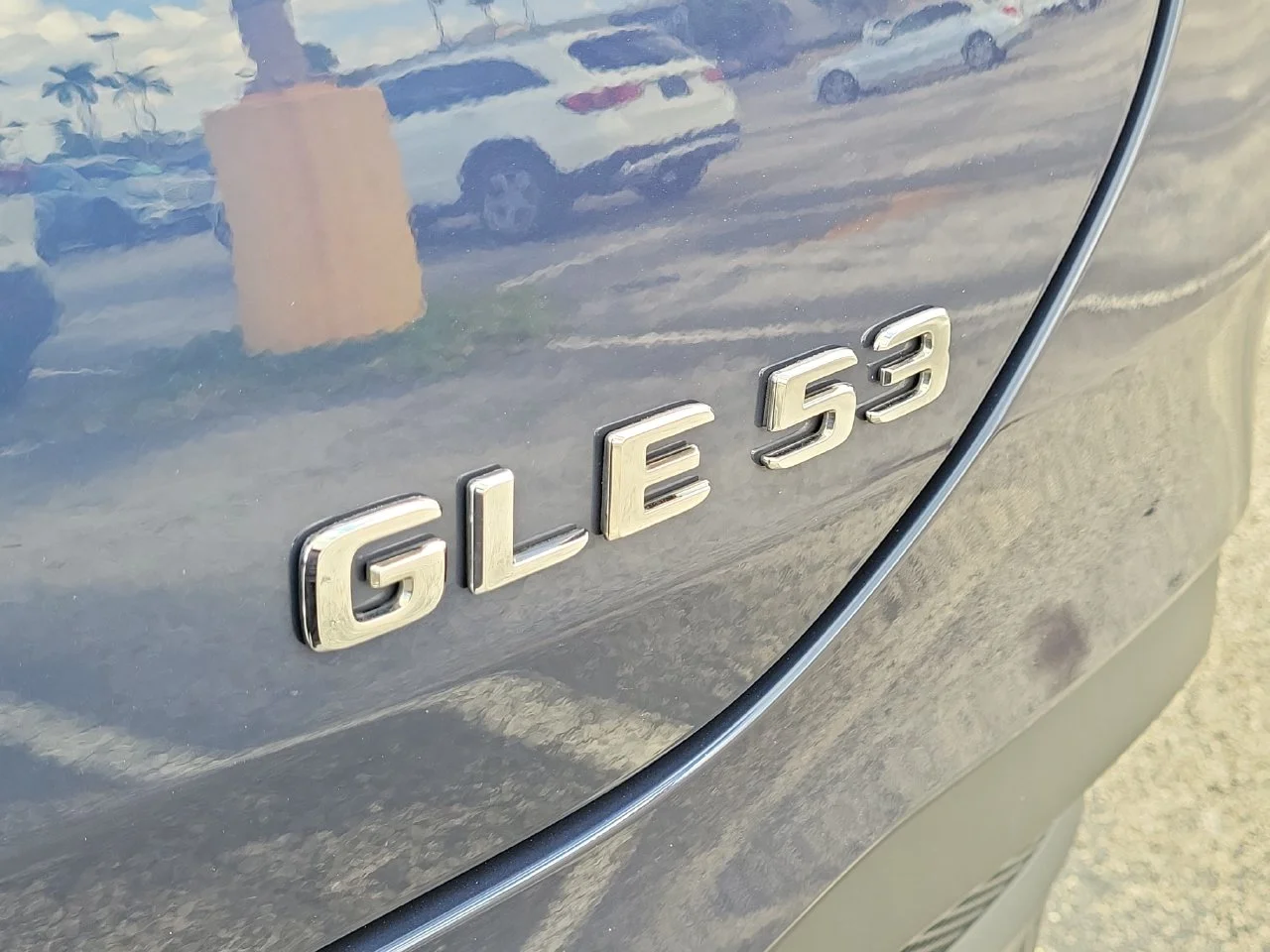 Certified Used 2024 Blue Mercedes-Benz GLE 53 AMG® image 8