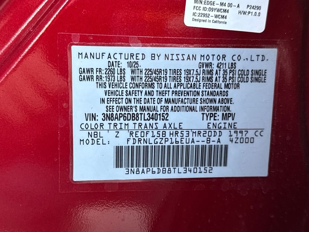 New 2026 Red Nissan SR image 30