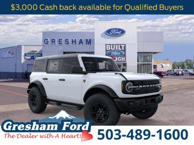 New 2026 Oxford White Ford Badlands image 7