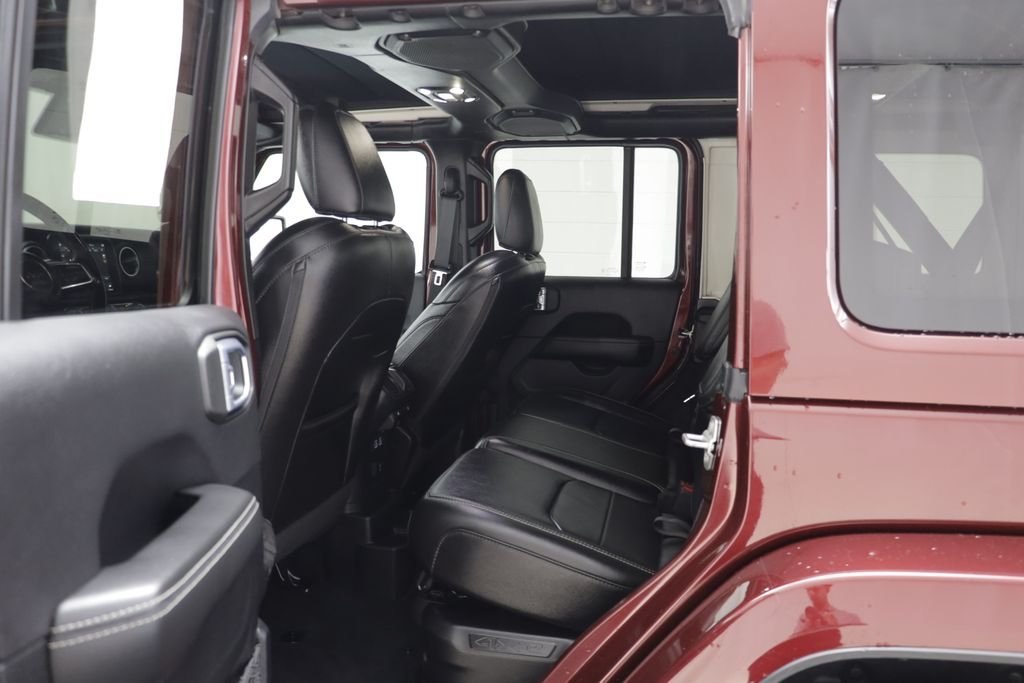 Used 2021 Snazzberry Pearlcoat Jeep Unlimited Sahara 4xe image 16
