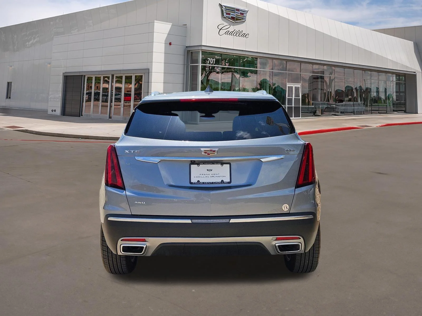 Used 2025 Argent Silver Metallic Cadillac AWD Premium Luxury image 5