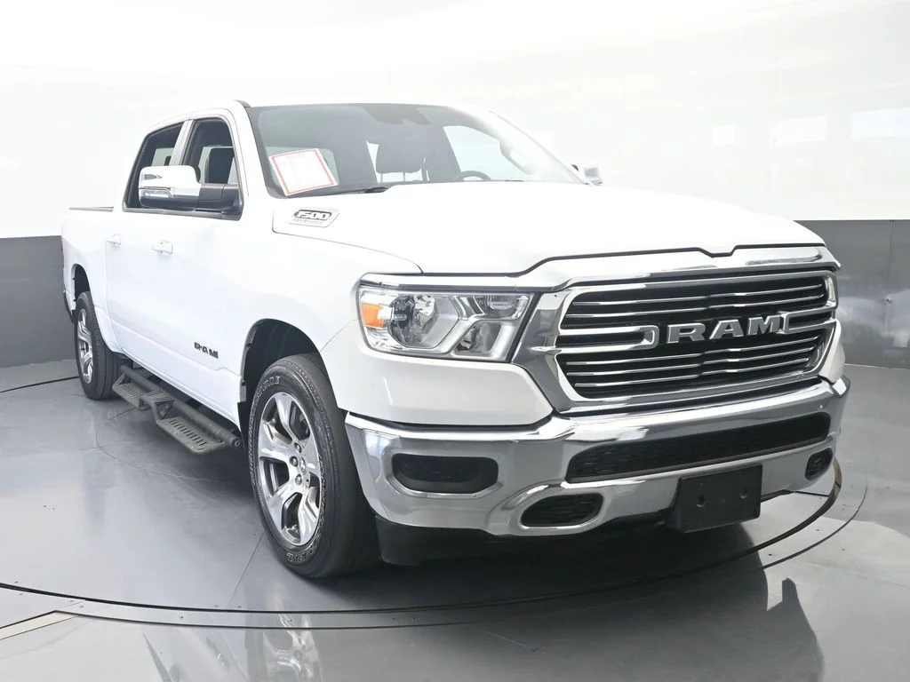 Used 2024 Bright White Clearcoat Ram Laramie image 8