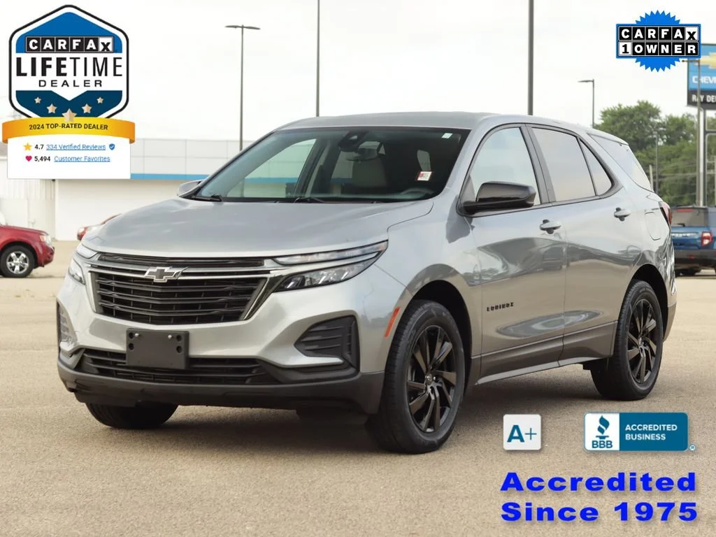 Used 2024 Sterling Gray Metallic Chevrolet LS image 3