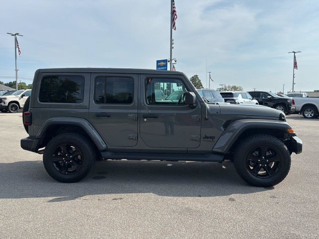 Used 2022 Gray Clearcoat Jeep Unlimited Sahara Altitude image 7