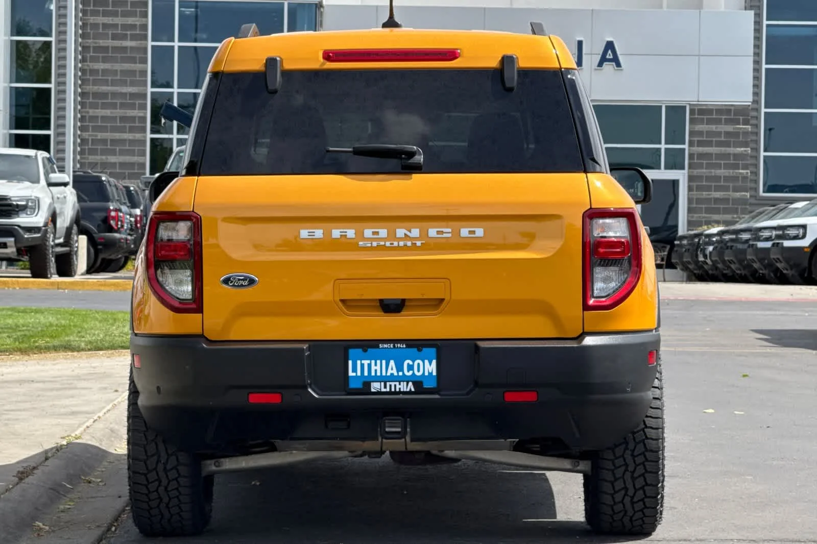 Used 2023 Cyber Orange Metallic Tricoat Ford Big Bend image 7