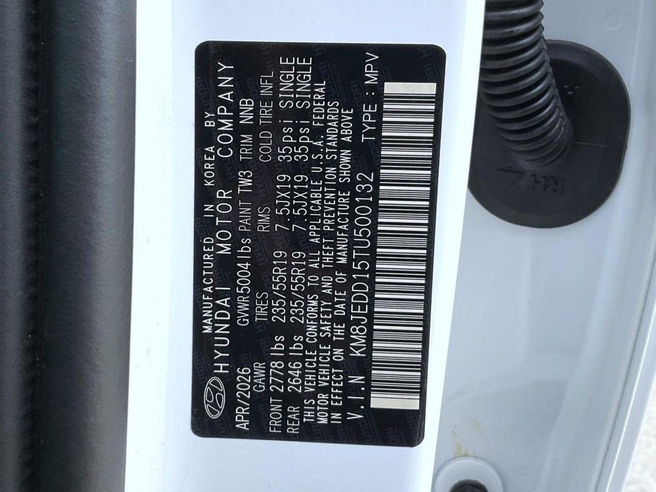 New 2026 White Hyundai Limited image 26