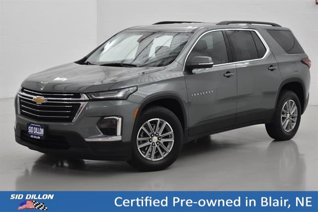 Certified Used 2022 Silver Sage Metallic Chevrolet LT Leather image 1