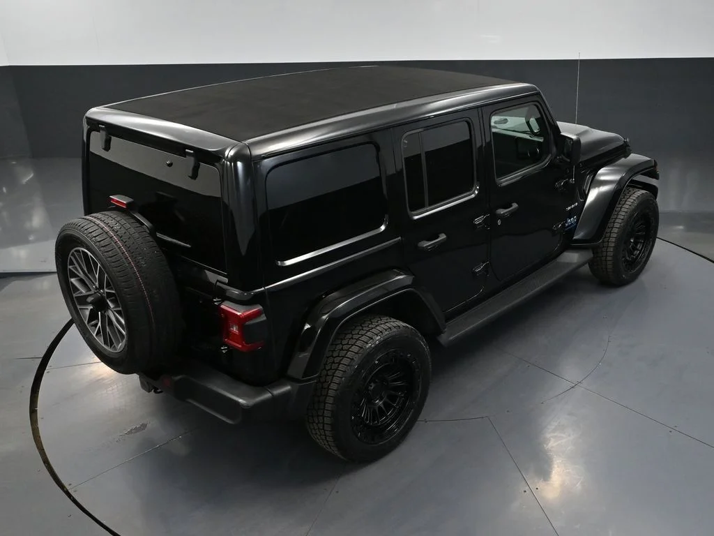 Used 2023 Black Jeep Sahara 4xe image 44
