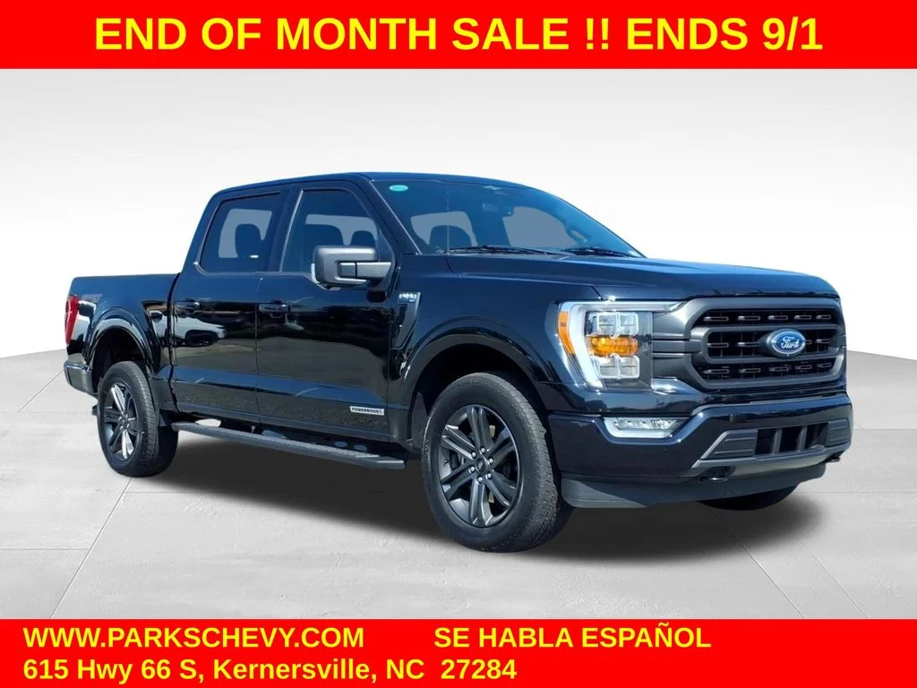 Used 2023 Black Ford XLT image 1