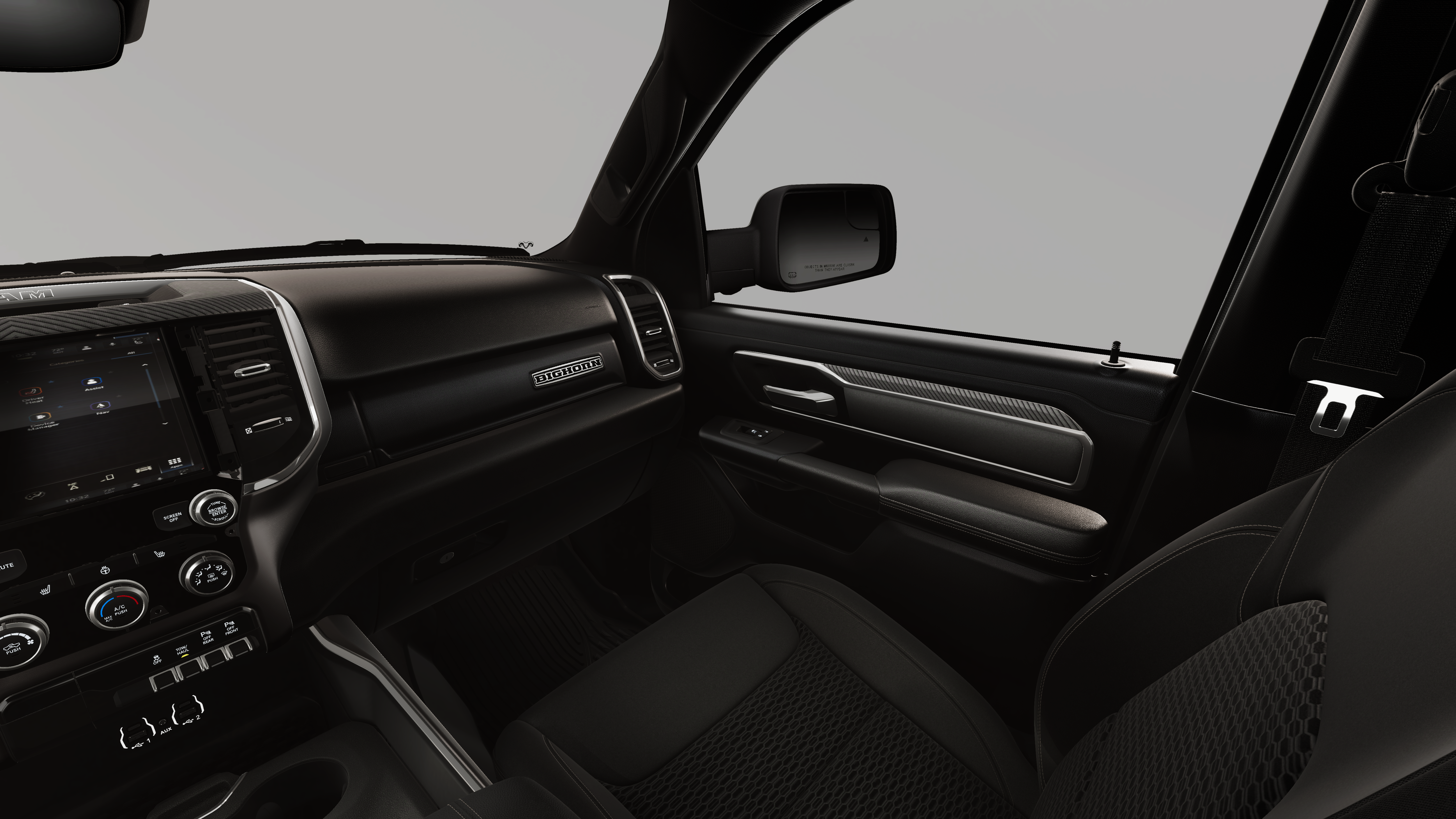 New 2026 Diamond Black Crystal Pearl-Coat Exterior Paint RAM BIG HORN image 19