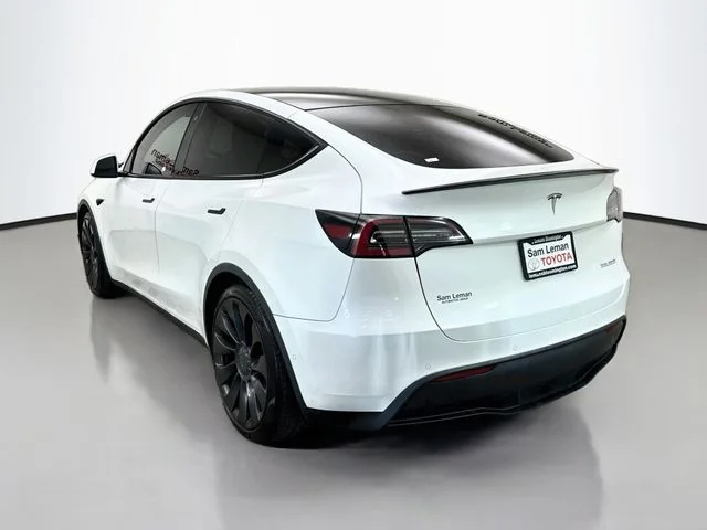 Used 2020 White Tesla Performance image 5