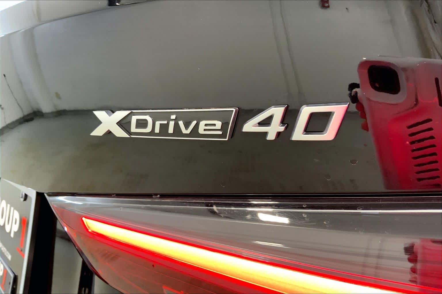 Certified Used 2024 Jet Black BMW xDrive40 image 9