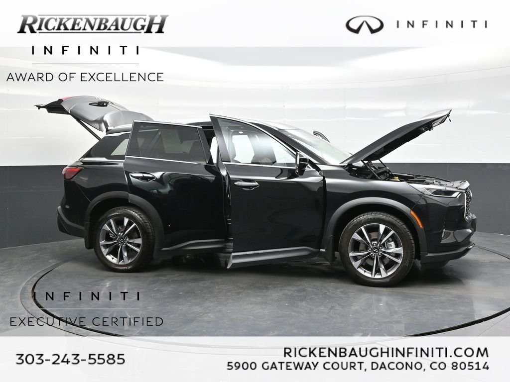 Certified Used 2023 Black INFINITI LUXE image 44