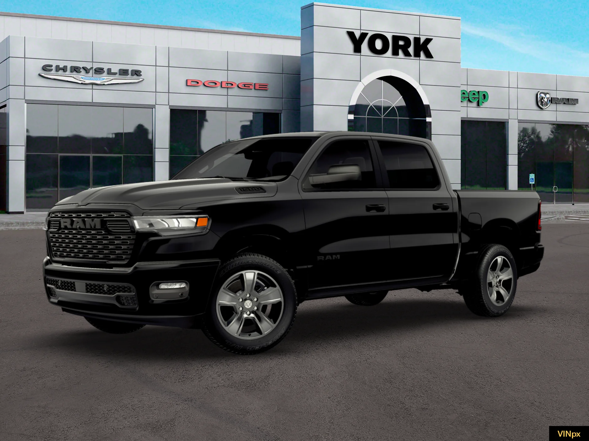 New 2026 Diamond Black Crystal Pearl-Coat Exterior Paint RAM Express image 14