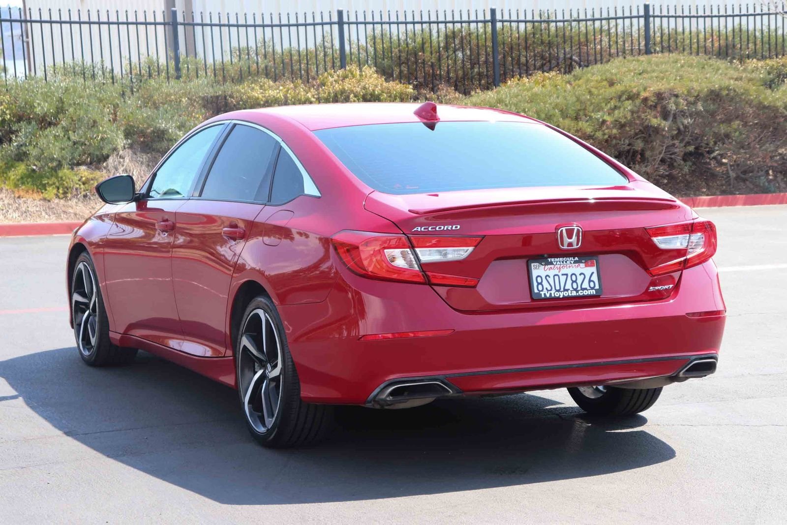 Used 2020 San Marino Red Honda Sport image 5