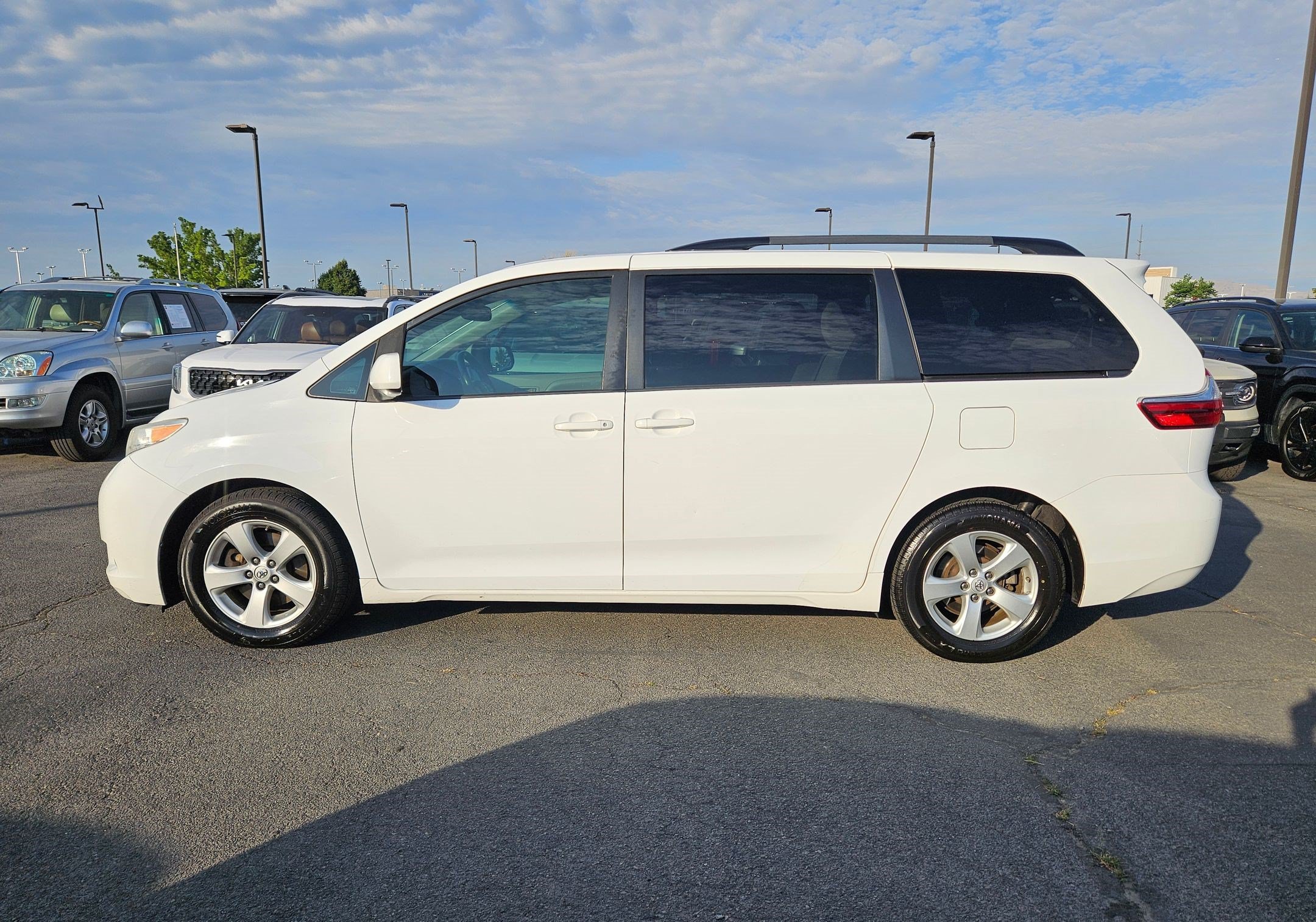 Used 2015 Super White Toyota LE AAS image 17