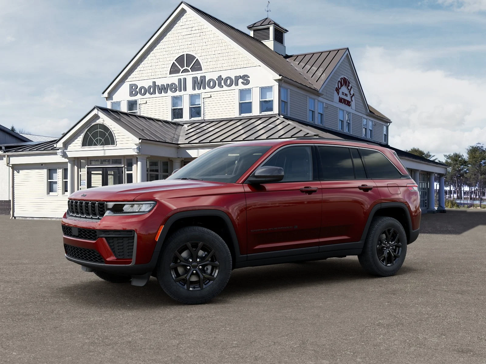 New 2026 Velvet Red Pearl-Coat Exterior Paint Jeep Altitude 4x4 image 28