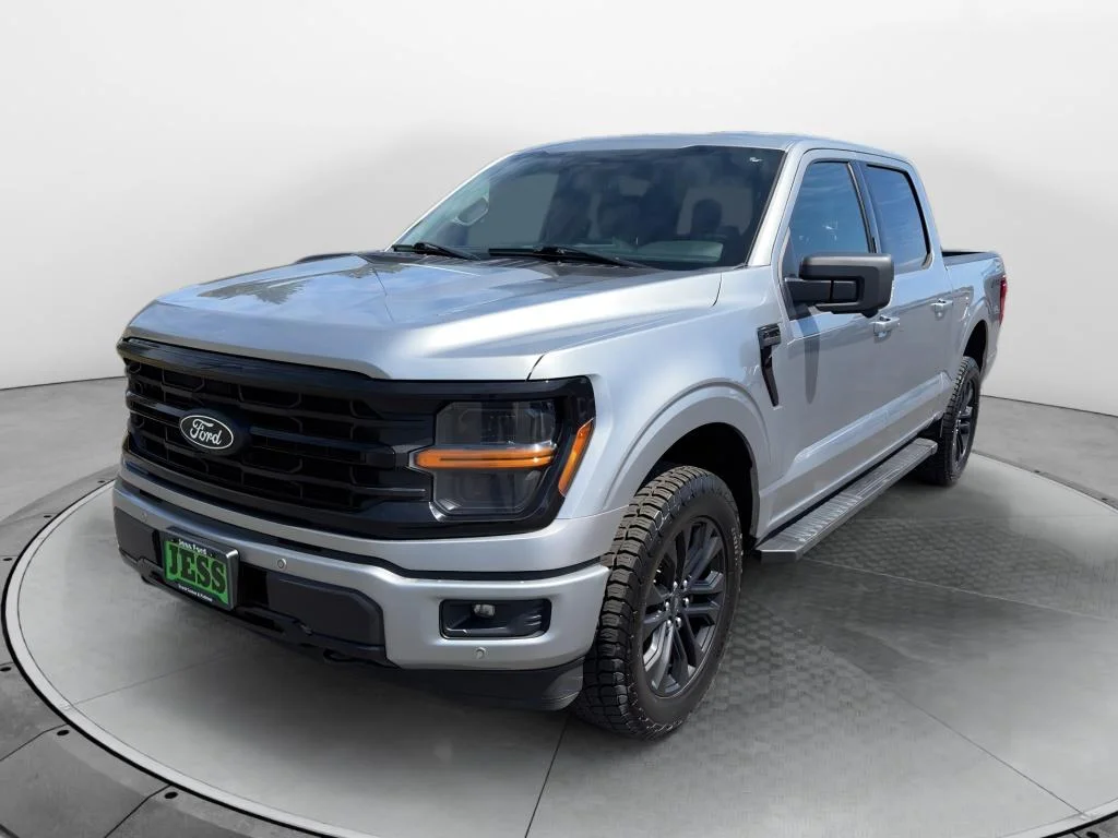 Certified Used 2024 Iconic Silver Metallic Ford XLT image 1