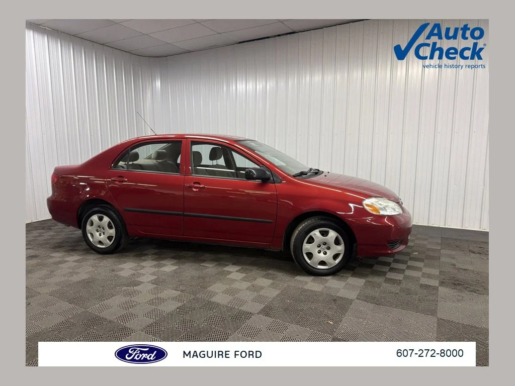 Used 2003 Red Toyota CE image 1
