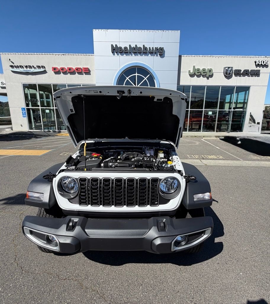 New 2026 Bright White Clear-Coat Exterior Paint Jeep Sport image 27