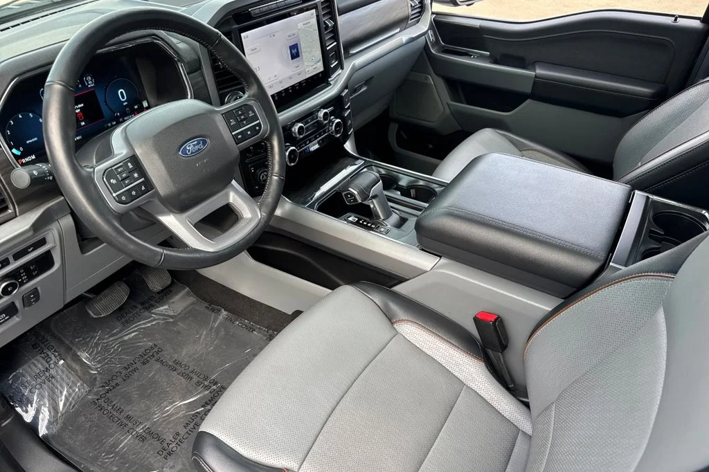 Used 2024 Blue Metallic Ford Lariat image 12