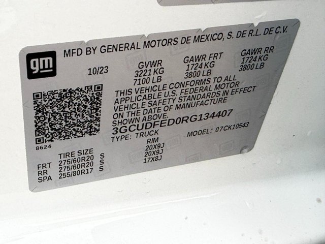 Used 2024 Summit White Chevrolet LT Trail Boss image 24