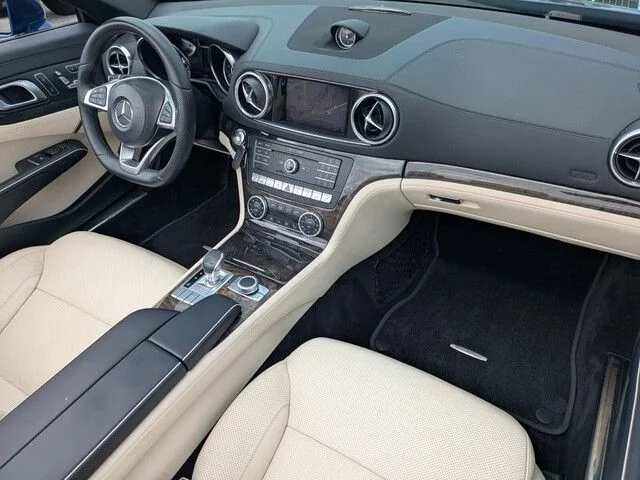 Used 2017 Blue Mercedes-Benz SL 450 image 33