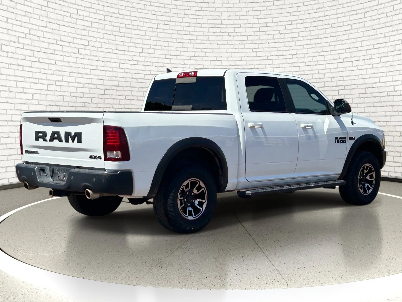 Used 2018 Bright White Clearcoat Ram Rebel image 3