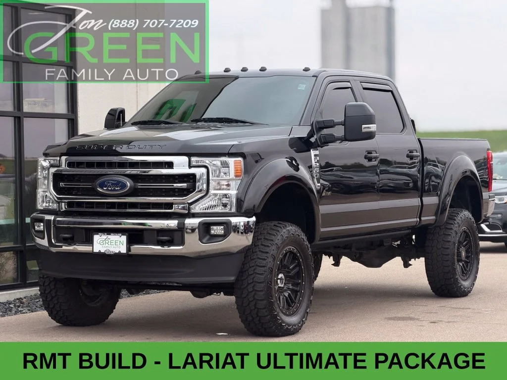 Used 2021 Black Ford Lariat image 1